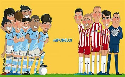 Noticias del Fútbol Almeriense Curiosas caricaturas de los futbolistas