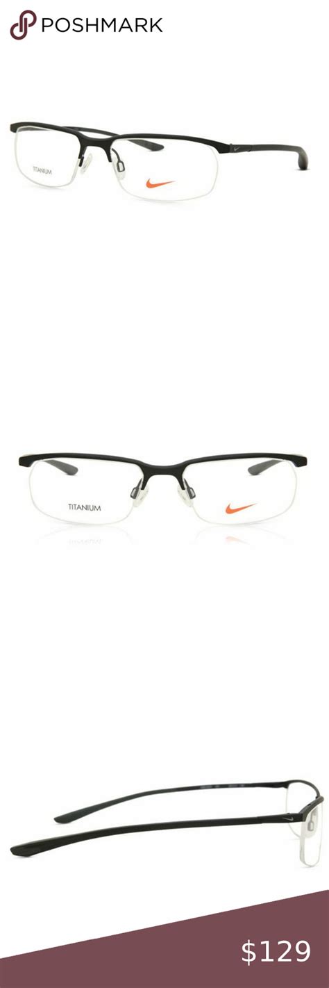 Nike Ni 6070 001 53 Eyeglasses 52mm 17mm 135mm Nike Accessories Eyeglasses Black Nikes