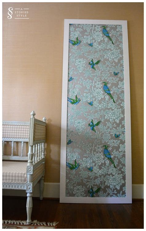 My Framed Wallpaper Panel A Storied Style