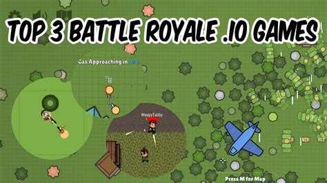 Top 3 Battle Royale Io Games 2018 List Youtube