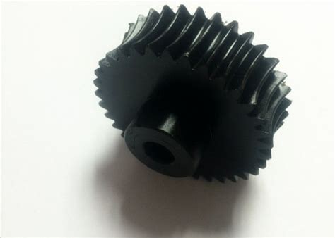 Forwa Plastic Gear Moulding Black Plastic Compound Gears Mold Design