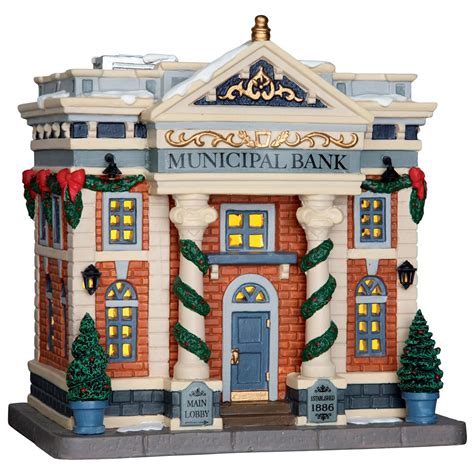 Are there any lighthouse collectibles left in stock? Municipal Bank | Christmas villages, Christmas village ...