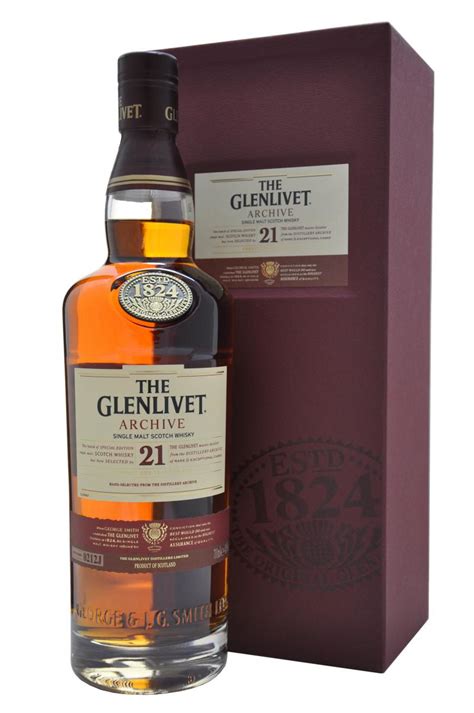 The Glenlivet 21yr Archive Single Malt Scotch Whisky