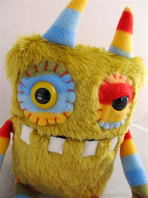 Plush Monster Cute Monster Barnes Handmade Toy Doll Stuffed
