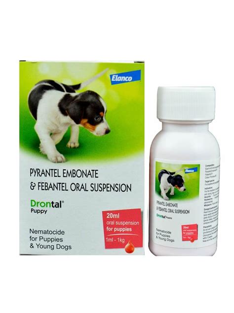 Bayer Elanco Drontal Puppy Dewormer Syrup 40ml Loyalpetzone India