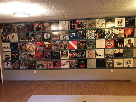 Just Finished My Wall Of Album Covers Rmalelivingspace