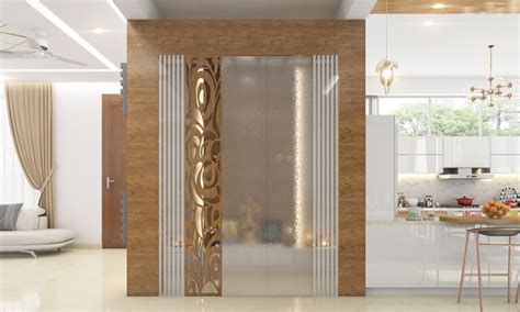 Stunning Pooja Room Door Designs With Glass Design Cafe