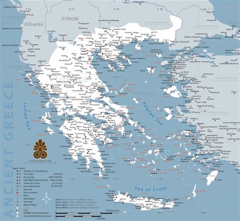 Grecia antică hartă O hartă a Greciei antice Europa de Sud Europa