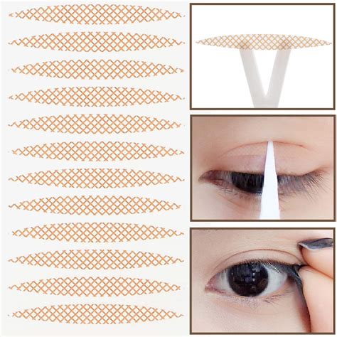 Buy 800pcs Single Side Double Eyelid Tapes Stickers Lace Like Invisible