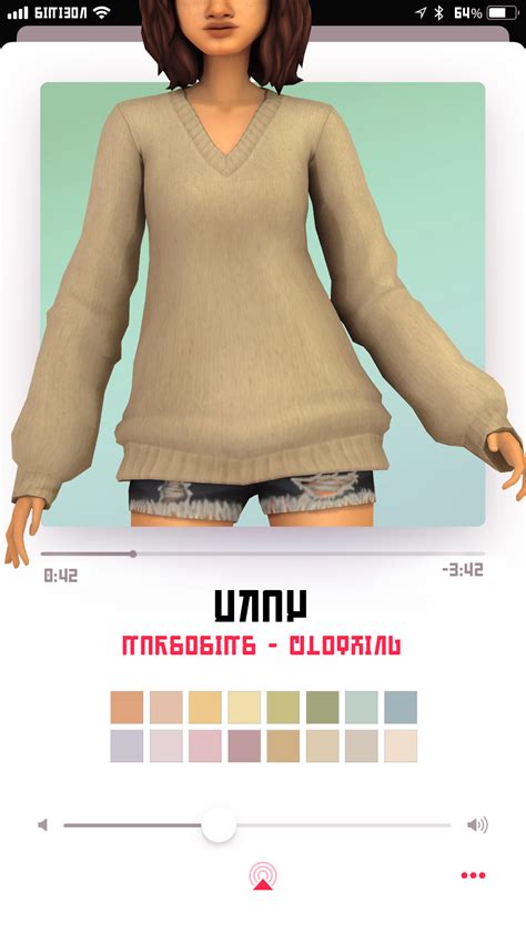 Ukay Sweater Marso On Patreon Sims 4 Sims Sims 4 Mods