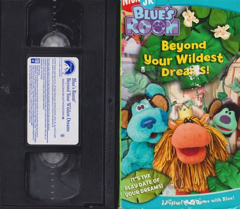 Blues Clues Blue Room Beyond Your Wildest Dreams Vhs Nick Jr Rare