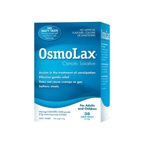 Osmolax Osmotic Laxative Powder 30 Doses For Sale Online Ebay