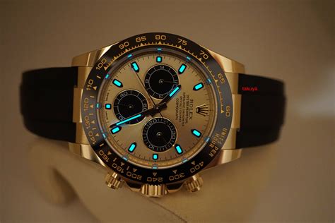As for dials, the yellow gold model will come with a champagne dial, while the white gold model will come with what rolex calls a steel dial, and finally, the everose model has a very luscious pink the new rolex cosmograph daytona in 18k yellow gold with oysterflex strap is called the ref. MINT Rolex 116518LN YELLOW GOLD DAYTONA CHAMPAGNE DIAL ...