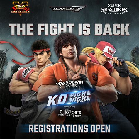 Fighting Game Tournament India Starting August 2020 Know All Details