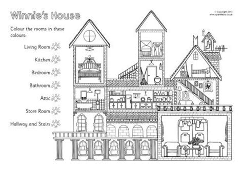 winnie  wilburs house colouring sheets sb witch coloring pages winnie coloring sheets