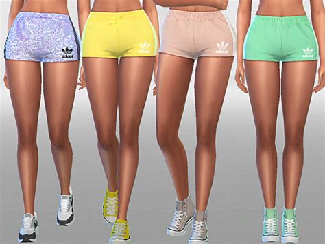 Sporty Shorts Pack 025 By Pinkzombiecupcakes At Tsr Sims 4 Updates