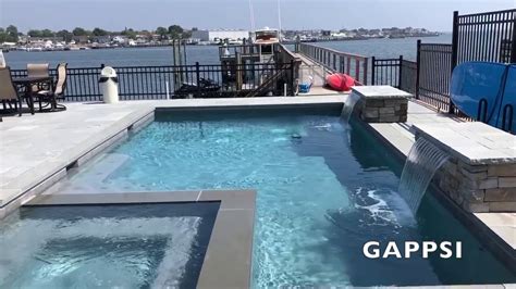 Gunite Swimming Pool New Backyard Design Merrick Ny Youtube