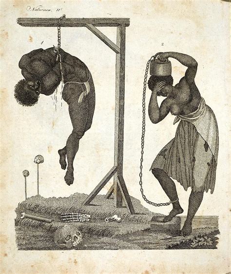1810 Punishment Of Slaves Engraving Photograph By Paul D Stewart