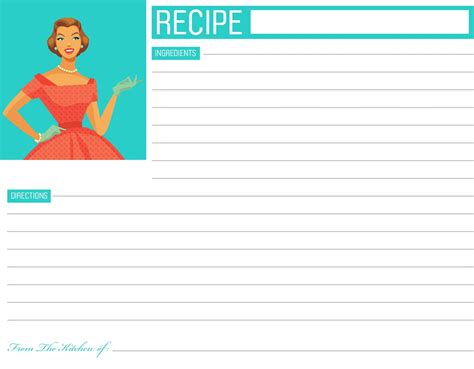 Elles Kitchen ※ Free Printable Recipe Cards Printable Recipe
