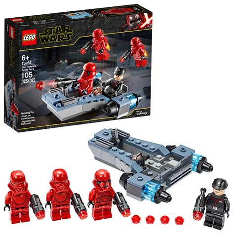 Lego Star Wars The Rise Of Skywalker Sith Troopers Battle Pack 75266