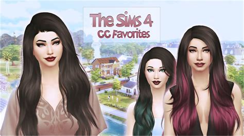 100 Items Cc Hairs Pack My Folder Mods The Sims 4 Hairstyles🌟free 931