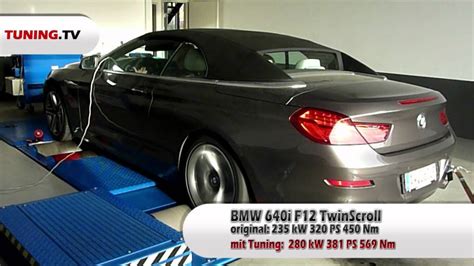 We carry supercharger kits, suspension kits, intercoolers, brake upgrades & many other tuning parts. TUNING.TV präsentiert: Leistungsmessung BMW 640i F12 320 ...