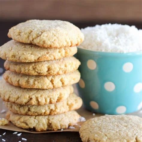 Coconut Almond Cookies Gluten Free Celebrating Sweets