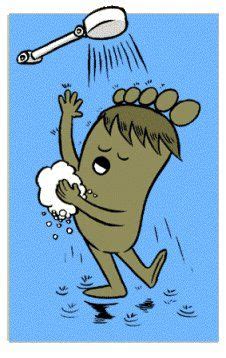 Your baby may be bathed on a towel, blanket, or changing table until his umbilical cord falls off or until he is old enough to sit up. Take a quick shower rather than bath in the tub. You will ...