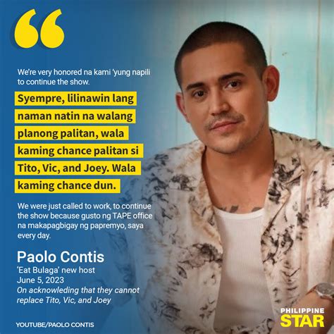 The Philippine Star On Twitter Paolo Contis Acknowledged That The New