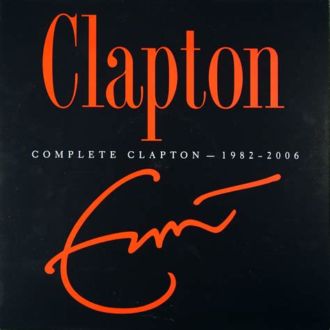 Release Complete Clapton By Eric Clapton Musicbrainz