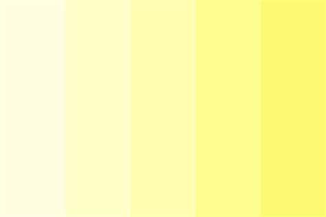 Light Yellow Color Palette