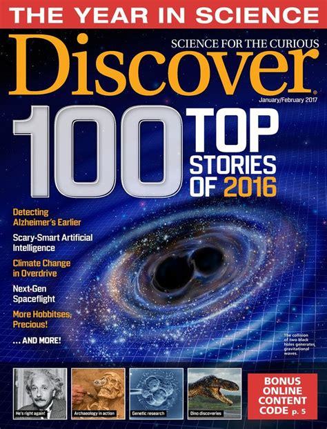 Discover Back Issue January February Digital In Science And Technology News