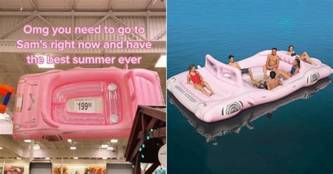 Sams Club Is Selling A Huge Pink Convertible Pool Float Popsugar