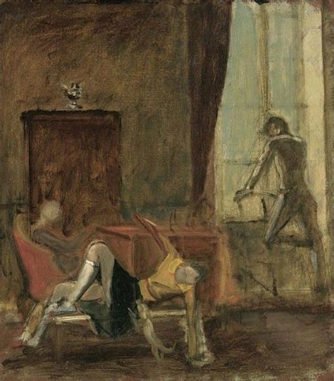 Three In The Interior By Balthus 1939 Figure Painting Painting