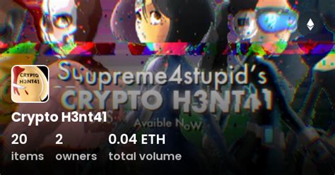 Crypto H Nt Collection Opensea