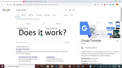 Communicate smoothly and use a free online translator to instantly translate words, phrases, or documents between 90+ language pairs. Google Translate Glitch in 2020 - YouTube
