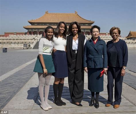 Chinas Princess Xi Mingze Is A No Show For Dinner With The Obamas Malia Obama Michelle