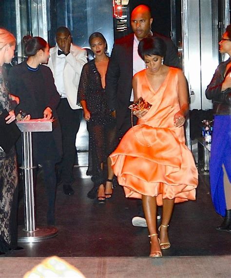 Jay Z Attacked By Beyonces Sister Solange Knowles And Soon After