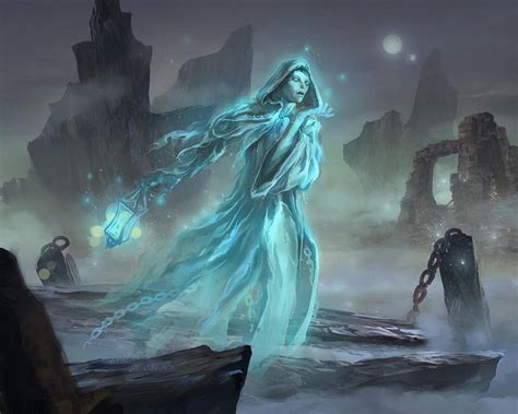 Spirit By Tsabo6 On Deviantart Spirit Ghost Ghost Fantasy Creatures