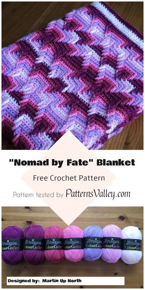 Nomad By Fate Blanket Free Crochet Pattern Freecrochetpatterns