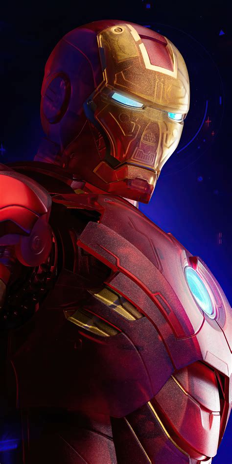 1080x2160 Iron Man Holographic 2020 One Plus 5thonor 7xhonor View 10