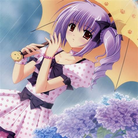 All 96 Images Anime Girl With Purple Hair And Yellow Eyes Completed 112023