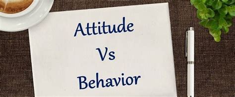 Difference Between Attitude And Behavior With Comparison Chart Key