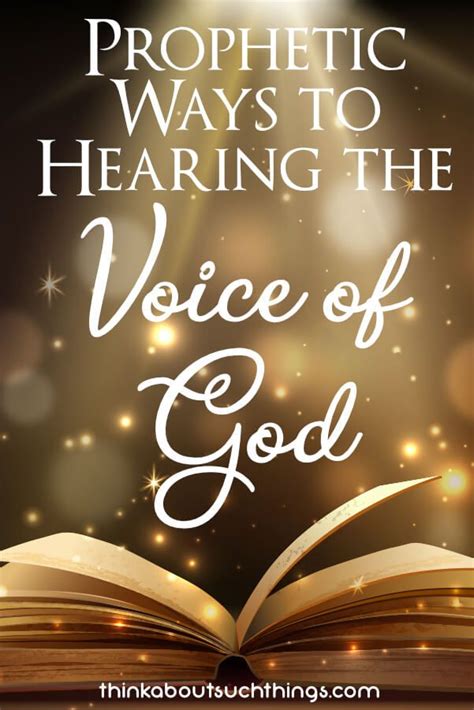 Hearing The Voice Of God 11 Ways God Speaks To Us Hearing Gods Voice