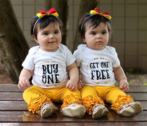 Buy One Get One Boy Girl Twin Outfits Twin Baby Clothes Twin Baby
