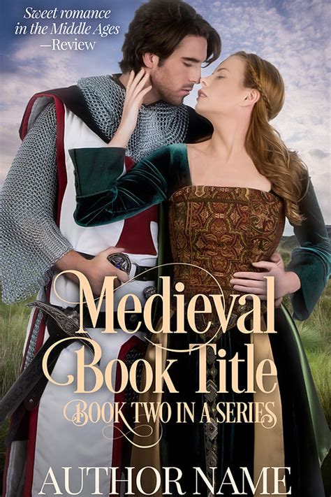 Premade Medieval Romance Book Cover 3
