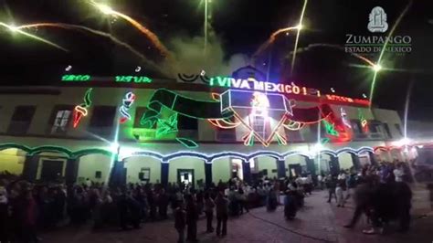 Se Ilumina Palacio Municipal De Zumpango Fiestas Patrias Youtube
