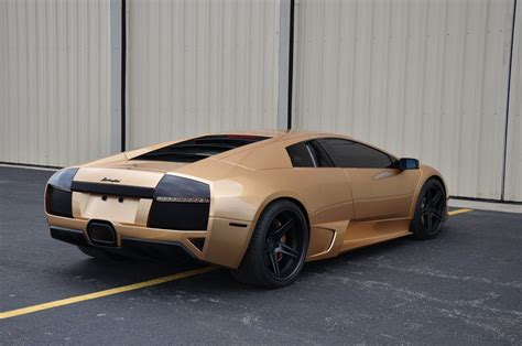 Exclusive Bronze Lamborghini Murcielago Fitted With Black Adv1 Rims