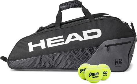 Jp Head Core 6r Combi Tennis Racquet Bag 6 Racket Tennis