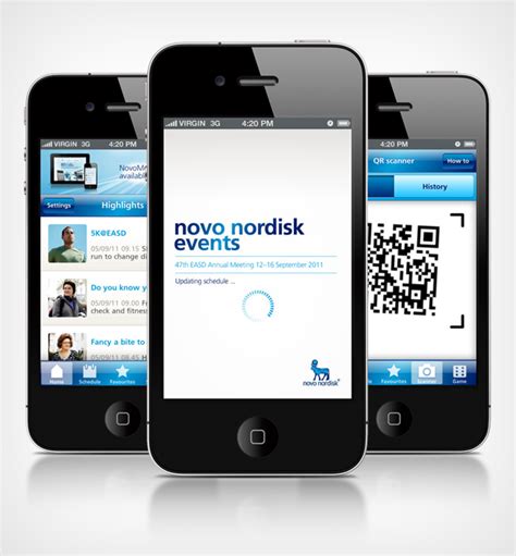 An Event App Designed For Novo Nordisk Event App App Design Mobile App